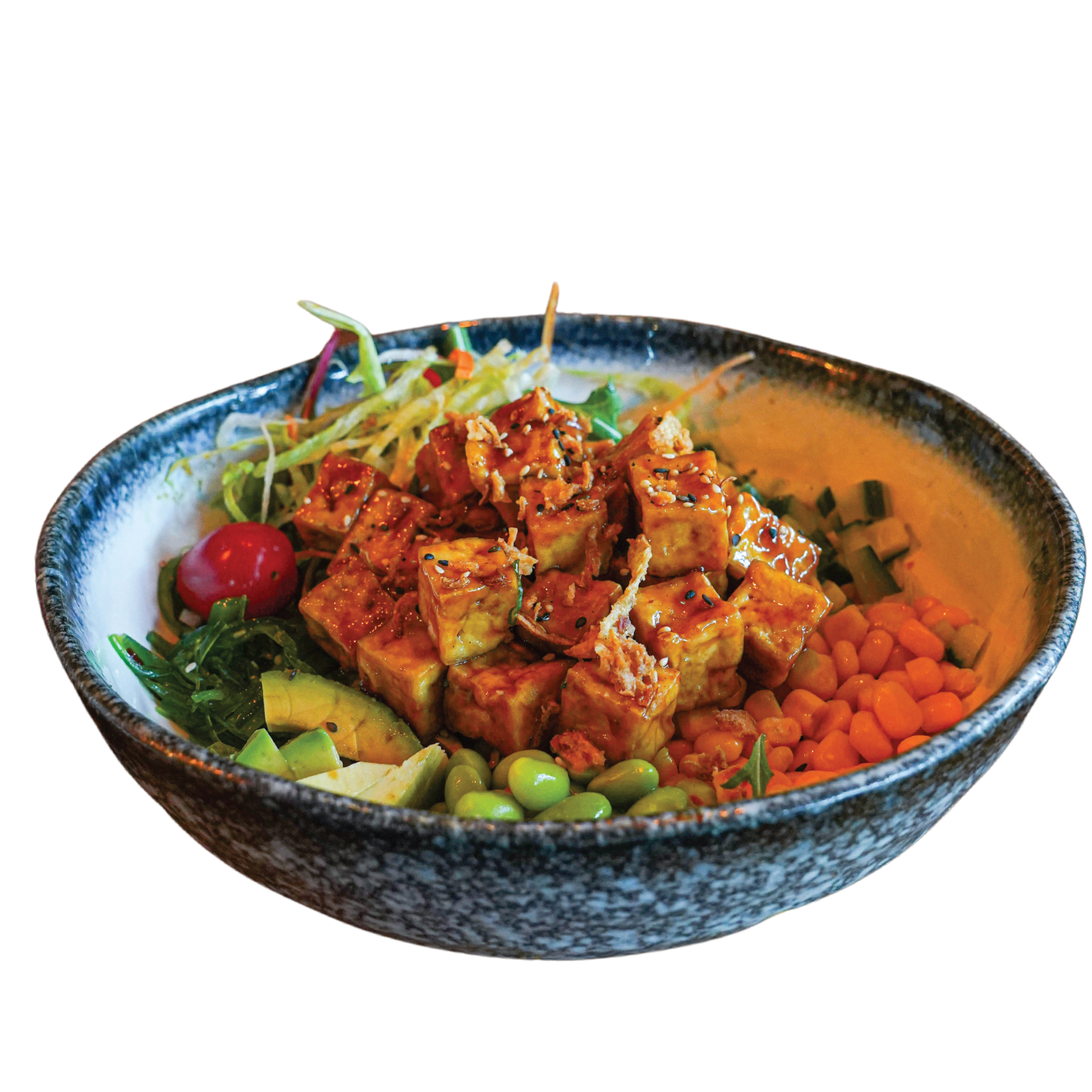 Poke bowl tofu